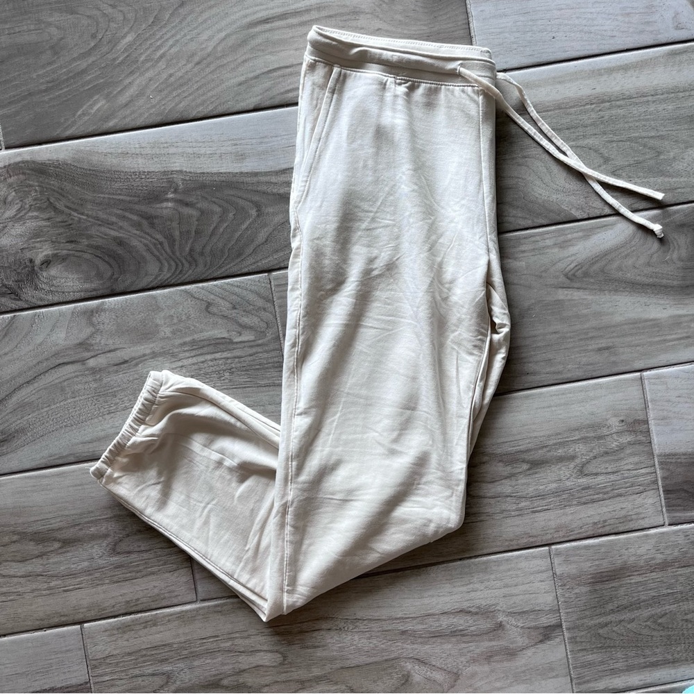 L.L. Bean | NWOT Cream Soft Lounge Pants Size XL